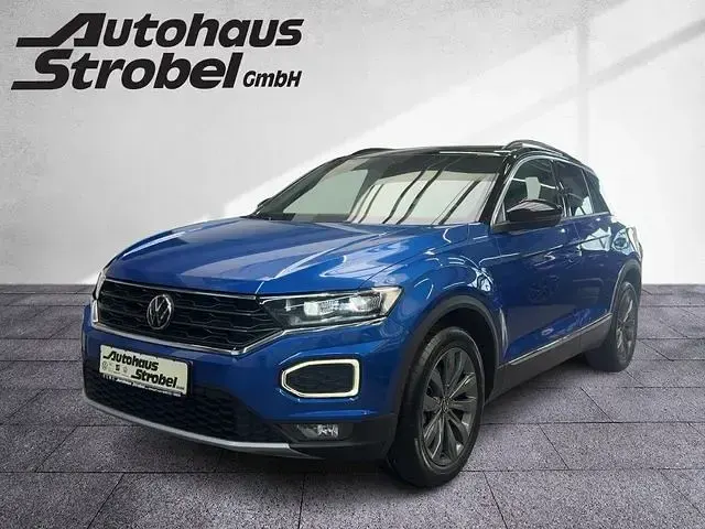 Gebraucht VW T-Roc Sport 150 PS (110 kW) 2022 Ravennablau metallic (metallic) SUV