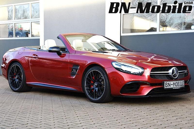 Gebraucht Mercedes SL63 AMG AMG 585 PS (430 kW) 2017 Rot Cabrio