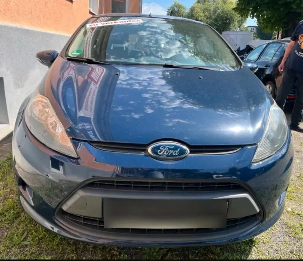 Gebraucht Ford Fiesta 76 PS (55 kW) 2009 Blau Kleinwagen