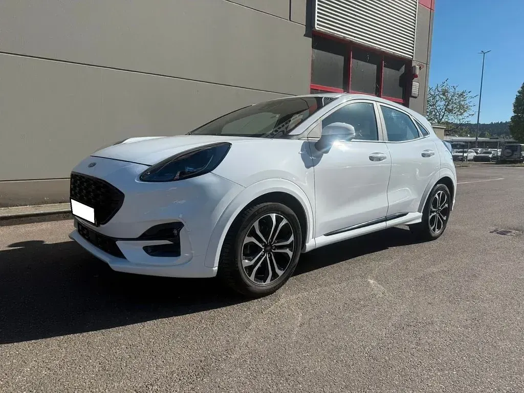 Gebraucht Ford Puma ST-Line 125 PS (91 kW) 2021 Weiß SUV