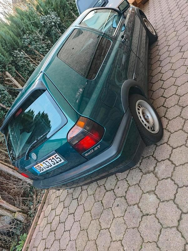 Gebraucht VW Golf GT 101 PS (74 kW) 1996 Grün Coupé
