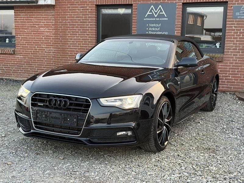 Gebraucht Audi A5 Cabriolet S-Line 245 PS (180 kW) 2014 Schwarz Cabrio