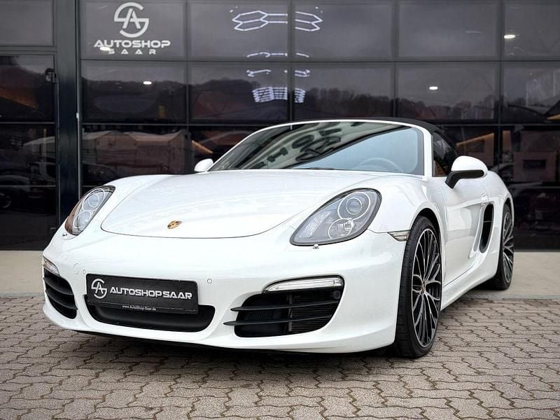 Weiß Gebraucht 2013 Porsche Boxster Sport Cabrio | 48.800 € (Teuer) - Bild 1/4