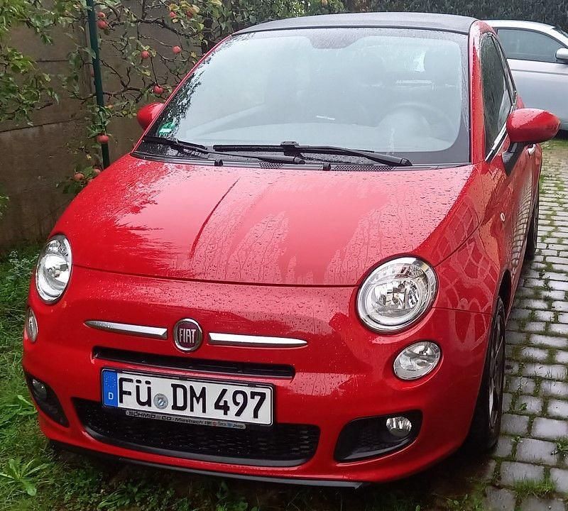 Rot Gebraucht 2014 Fiat 500C S Cabrio | 8.400 € (Fairer Preis) - Bild 1/3