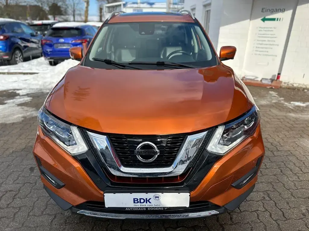 Gebraucht Nissan X-Trail Tekna 177 PS (130 kW) 2018 Orange SUV