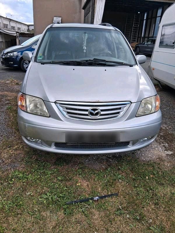Grau Gebraucht 2002 Mazda MPV Van / Kleinbus | 1.450 € - Bild 1/4