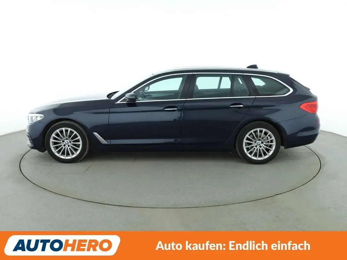 Gebraucht BMW 520 190 PS (139 kW) 2018 Blau Kombi