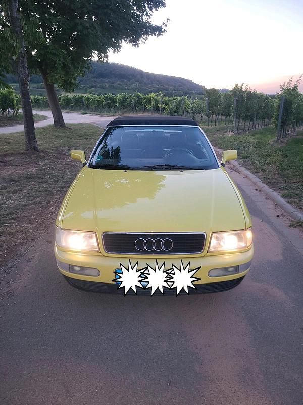 Gelb Gebraucht 1997 Audi 80 Cabrio | 10.800 € (Teuer) - Bild 1/4