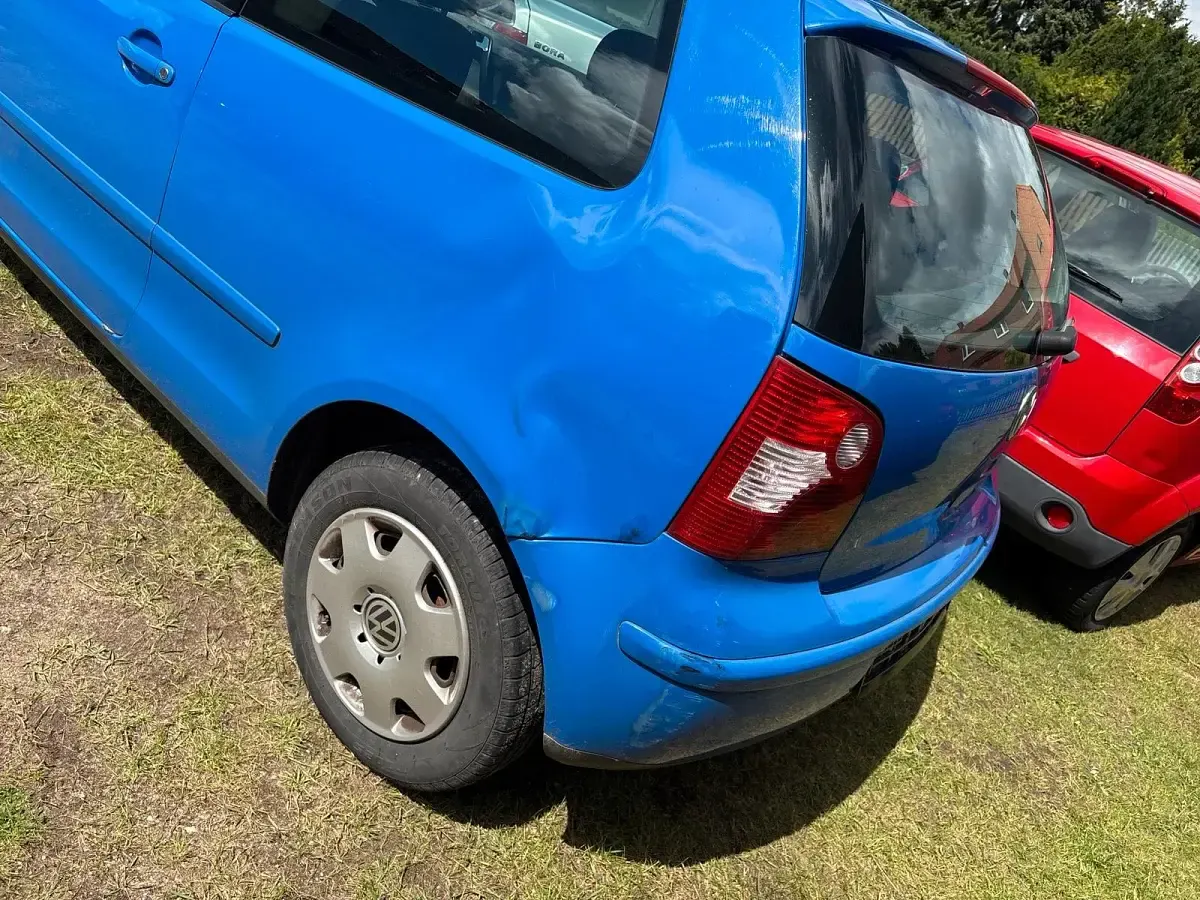 Gebraucht VW Polo 55 PS (40 kW) 2004 Blau Kleinwagen
