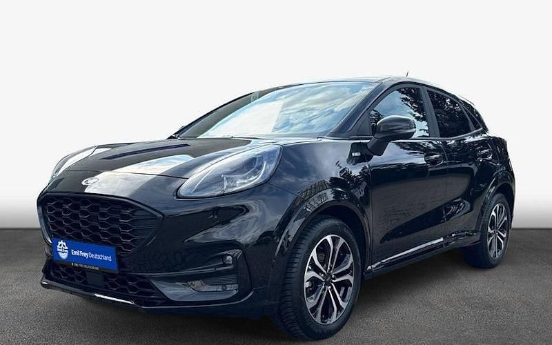 Agate black metallic Gebraucht 2024 Ford Puma Gen-E ST-Line SUV | 22.400 € - Bild 1/4