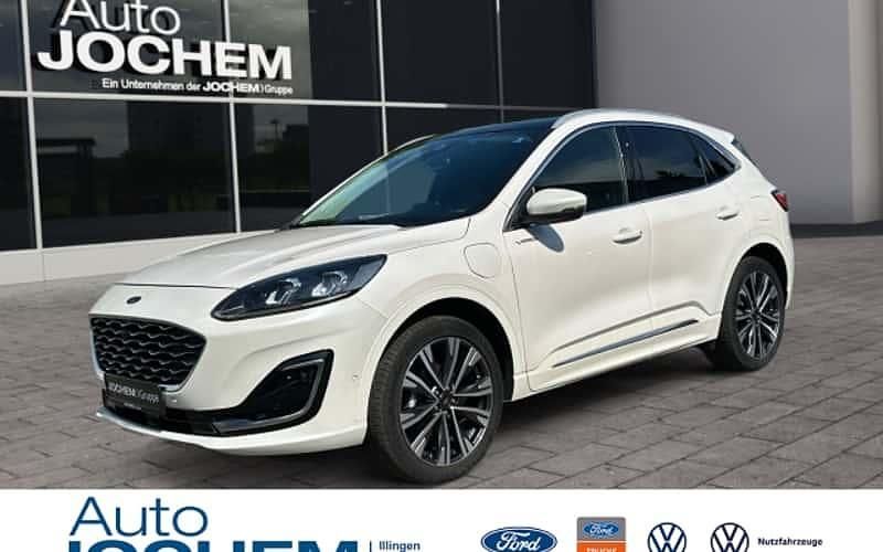 Weiß Gebraucht 2022 Ford Kuga Vignale SUV | 28.999 € (Etwas zu teuer) - Bild 1/4