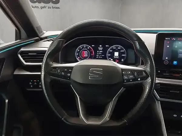 Gebraucht Seat Leon FR 150 PS (110 kW) 2021 "candy" weiss Limousine