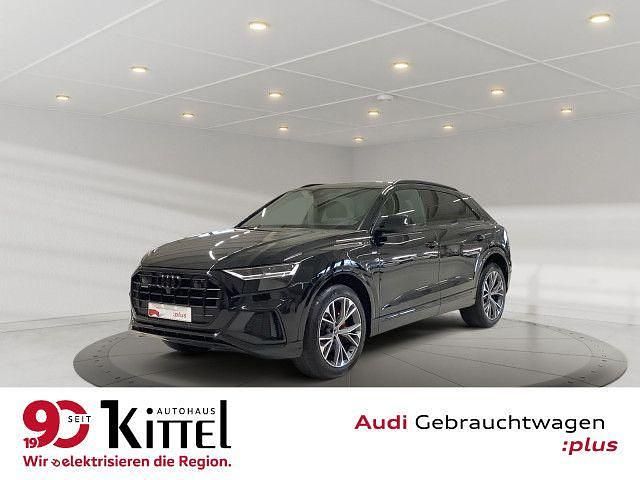 Mythosschwarz metallic Gebraucht 2023 Audi Q8 Ambiente SUV | 69.900 € (Teuer) - Bild 1/4