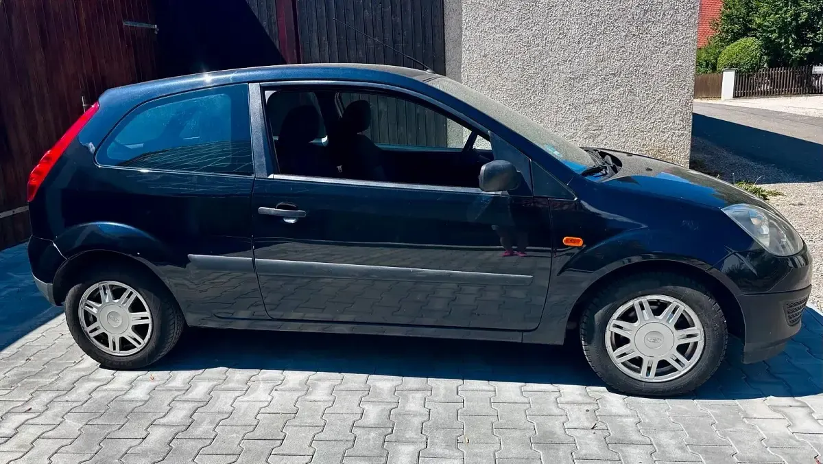 Gebraucht Ford Fiesta 2005 Schwarz Kleinwagen