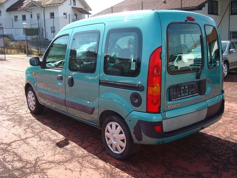 Gebraucht Renault Kangoo Privilege 75 PS (55 kW) 2004 Grün Van / Kleinbus