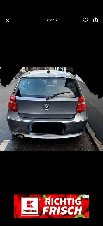 Gebraucht BMW 118 Sport Line 143 PS (105 kW) 2009 Silber Kleinwagen