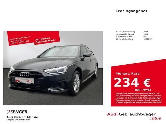 Schwarz Gebraucht 2024 Audi A4 Advanced Kombi | 37.280 € (Teuer) - Bild 1/4