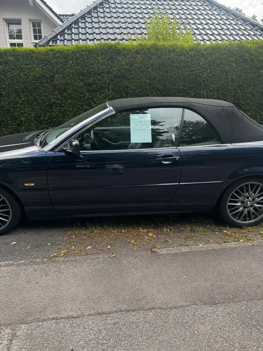Gebraucht BMW 320 171 PS (125 kW) 2001 Blau Cabrio