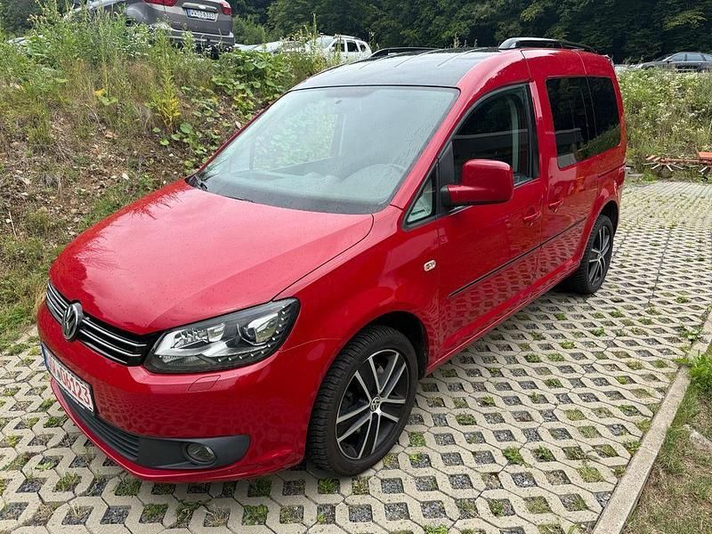 Rot Gebraucht 2013 VW Caddy Edition Van / Kleinbus | 9.990 € - Bild 1/4