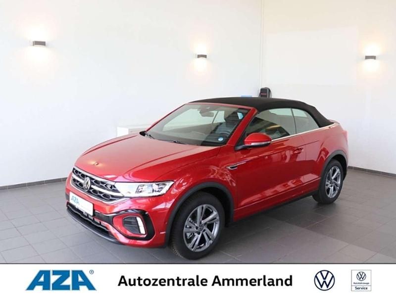 Rot Neu 2025 VW T-Roc Cabriolet R-line Cabrio | 41.979 € (Guter Preis) - Bild 1/4