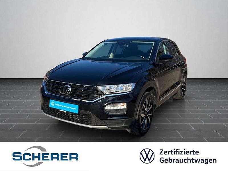 Gebraucht VW T-Roc Style 110 PS (80 kW) 2022 Deep black perleffekt (metallic) SUV