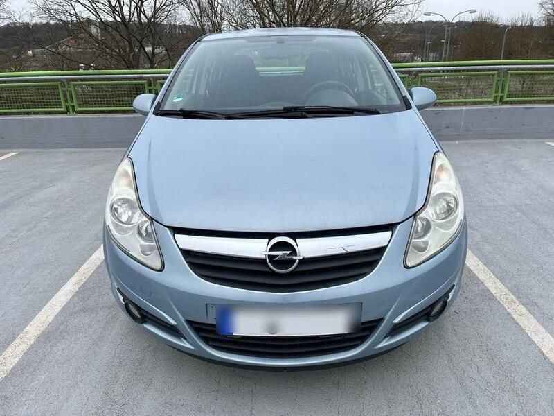 Blau Gebraucht 2010 Opel Corsa Edition Limousine | 2.500 € (Superpreis) - Bild 1/4