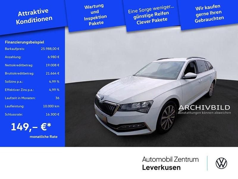Schwarz Gebraucht 2022 Skoda Superb Limousine | 25.988 € (Guter Preis) - Bild 1/1
