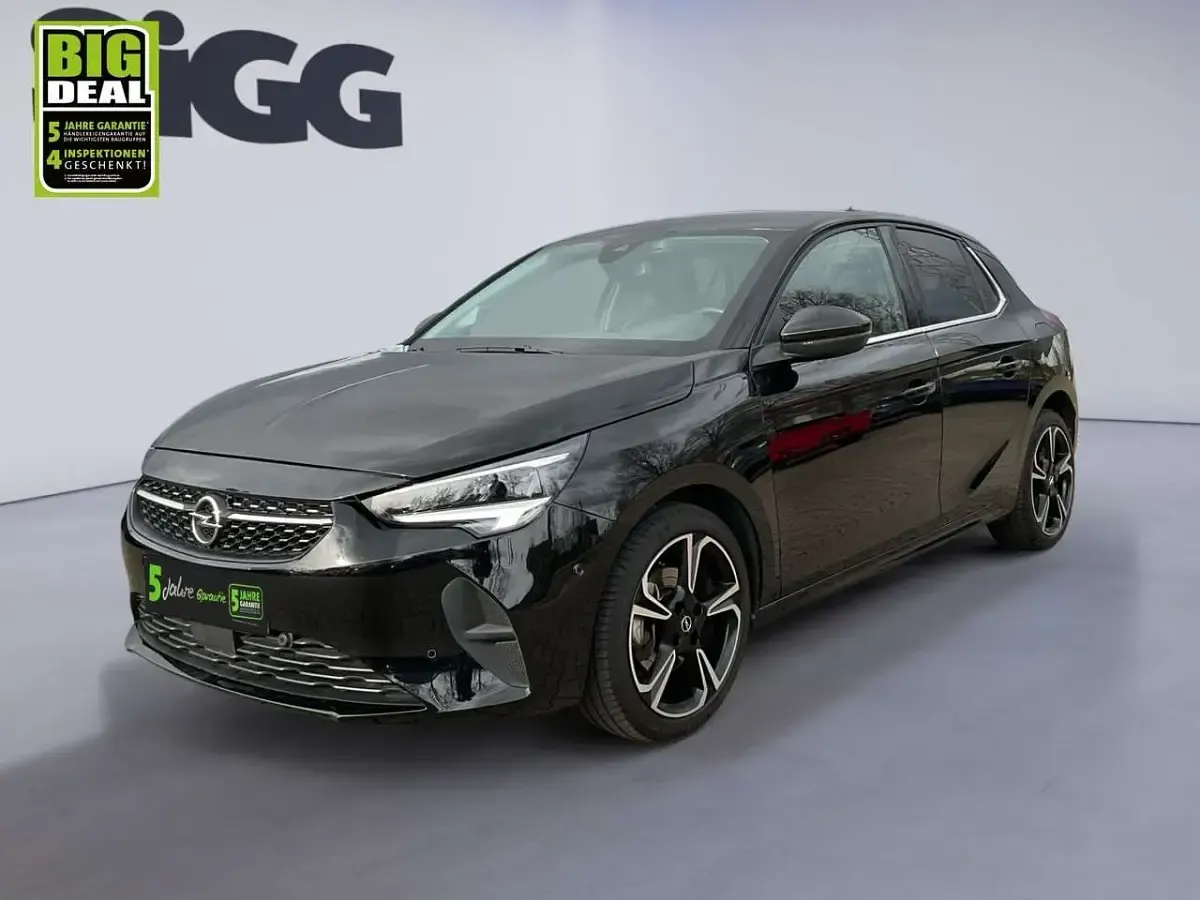 Gebraucht Opel Corsa Elegance 101 PS (74 kW) 2022 Karbon schwarz Kleinwagen