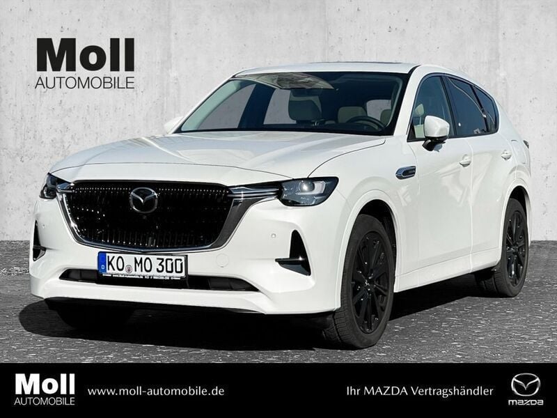 Rhodium white Gebraucht 2023 Mazda CX-60 Takumi-Line SUV | 41.490 € (Guter Preis) - Bild 1/4