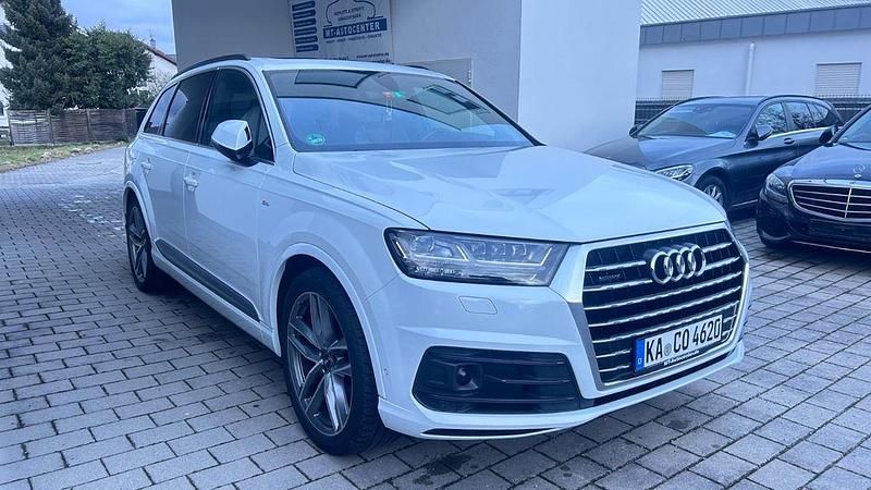Gebraucht Audi Q7 Sport 272 PS (200 kW) 2016 Gletscherweiß metallic SUV