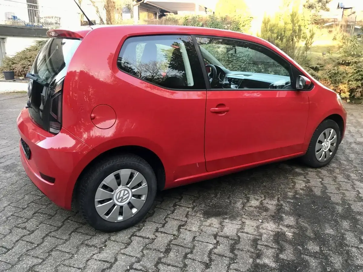 Gebraucht VW up! 60 PS (44 kW) 2017 Rot Kleinwagen