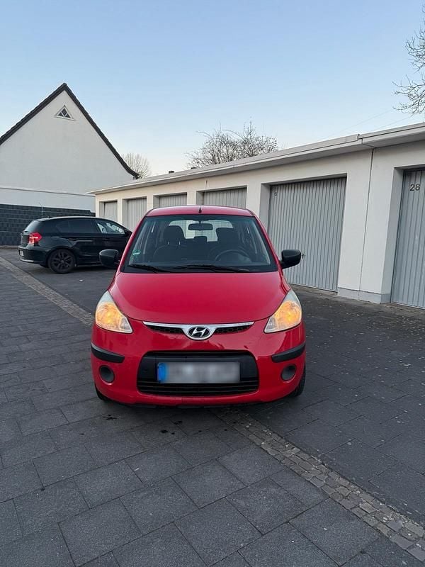 Gebraucht Hyundai i10 69 PS (50 kW) 2009 Rot Kleinwagen
