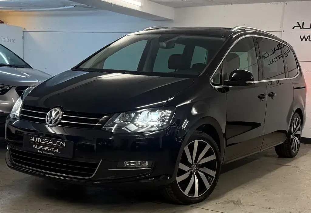 Gebraucht VW Sharan 184 PS (135 kW) 2015 Schwarz Van / Kleinbus