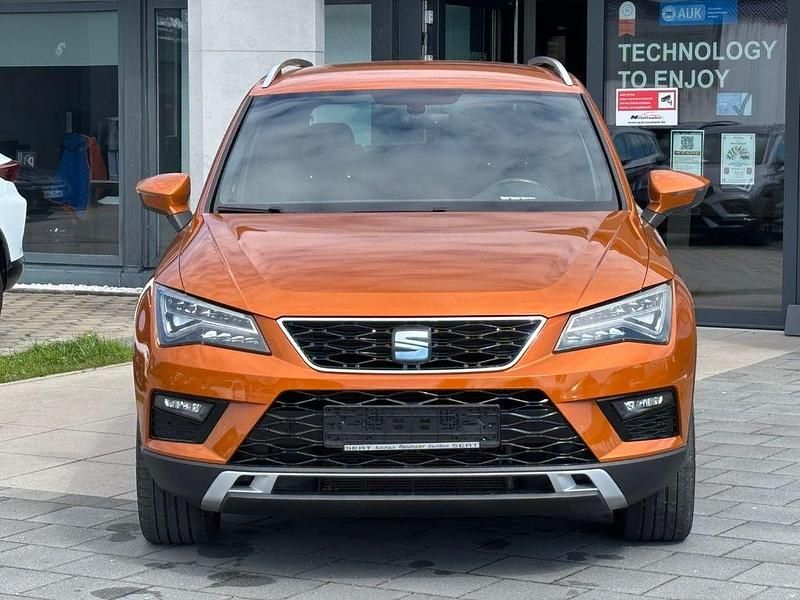 Usata Seat Ateca 150 CV (110 kW) 2019 Arancione SUV