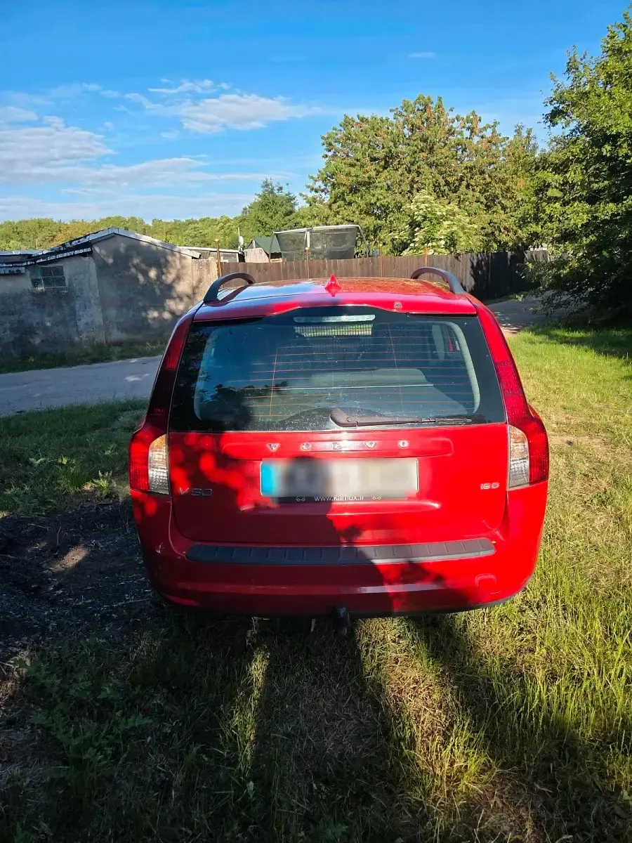 Gebraucht Volvo V50 2008 Rot Kombi