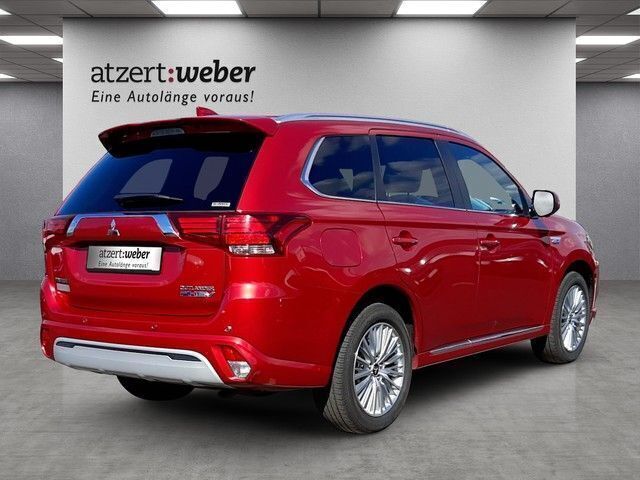 Gebraucht Mitsubishi Outlander P-HEV Edition 224 PS (164 kW) 2019 Karminrot metallic Limousine