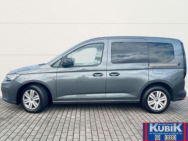 Gebraucht VW Caddy Basis 122 PS (89 kW) 2021 Indiumgrau metallic Van / Kleinbus