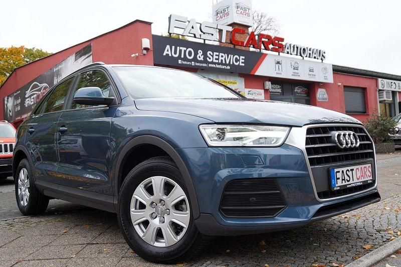 Blau Gebraucht 2017 Audi Q3 Basis SUV | 18.990 € (Fairer Preis) - Bild 1/4