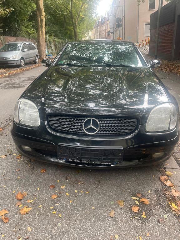 Schwarz Gebraucht 2002 Mercedes SLK200 Cabrio | 3.500 € (Guter Preis) - Bild 1/4