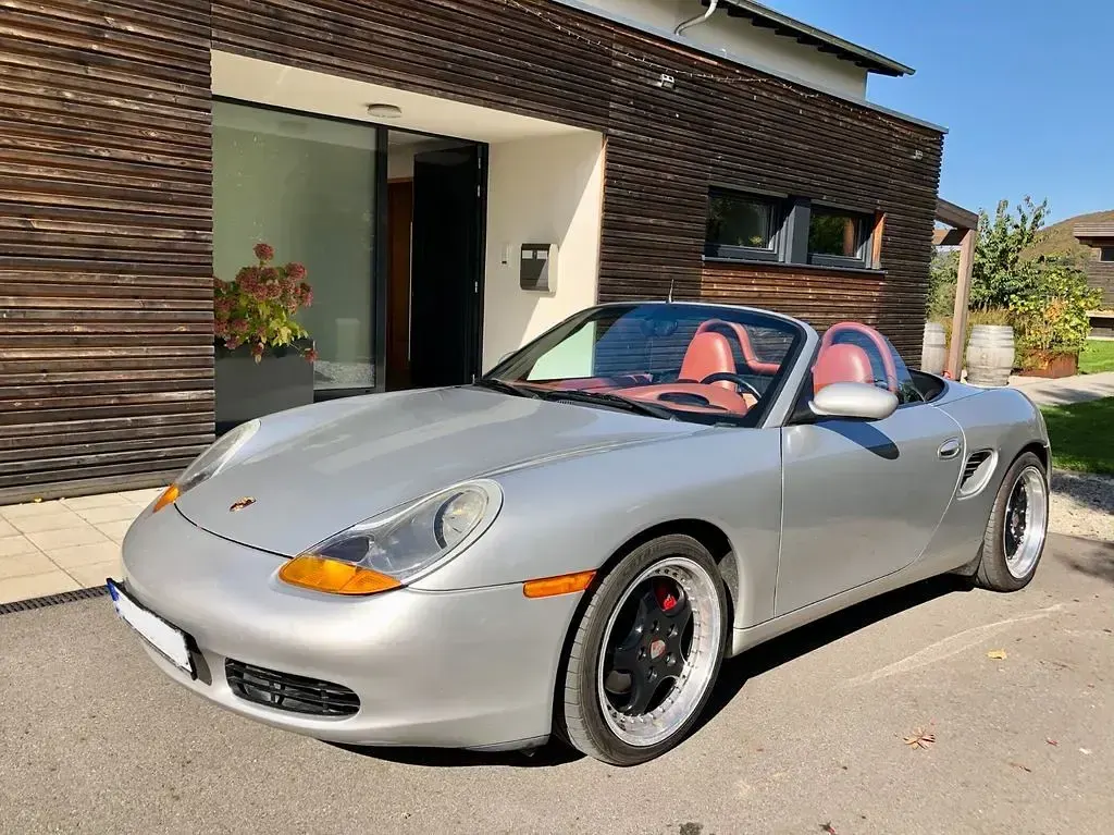 Brugt Porsche Boxster 204 HK (150 kW) 1998 Sølv Cabriolet