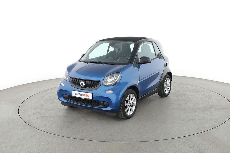 Blau Gebraucht 2017 Smart ForTwo Coupé Passion Kleinwagen | 13.440 € (Etwas zu teuer) - Bild 1/3