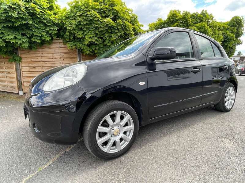 Schwarz Gebraucht 2011 Nissan Micra Acenta Kleinwagen | 4.350 € (Fairer Preis) - Bild 1/4