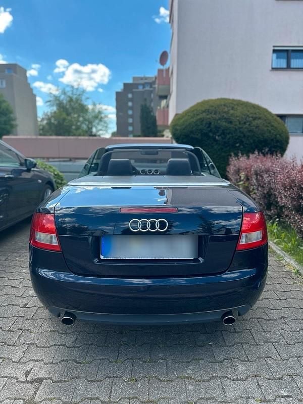 Gebraucht Audi A4 Cabriolet 170 PS (125 kW) 2002 Blau Cabrio