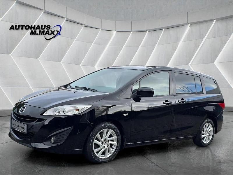 Schwarz Gebraucht 2011 Mazda 5 Center-Line Van / Kleinbus | 10.900 € (Teuer) - Bild 1/4