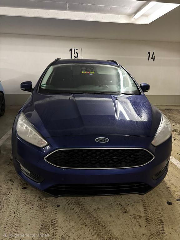 Gebraucht Ford Focus Trend 120 PS (88 kW) 2015 Blau Kombi