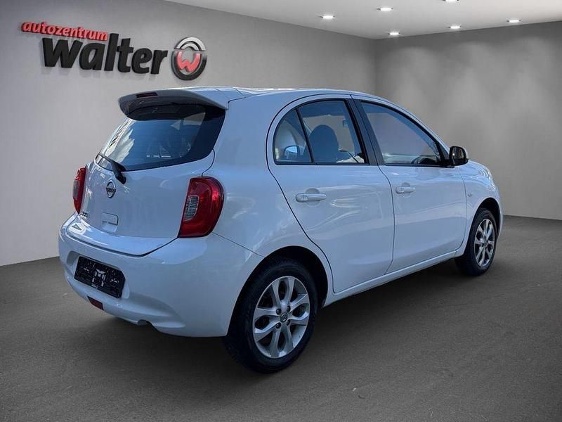 Gebraucht Nissan Micra Acenta 80 PS (58 kW) 2014 Weiß Kleinwagen