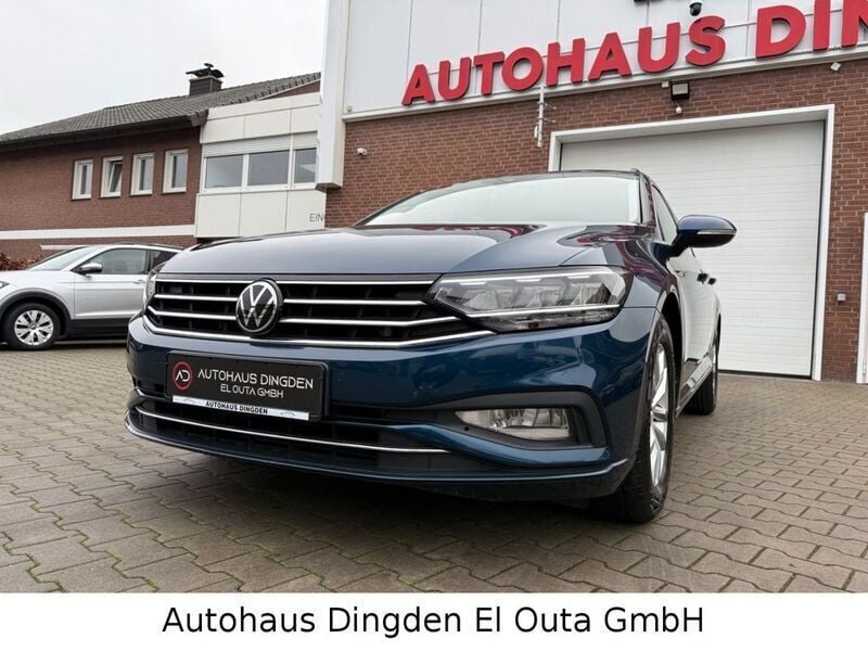 Blau Gebraucht 2021 VW Passat Business Kombi | 18.950 € (Guter Preis) - Bild 1/4