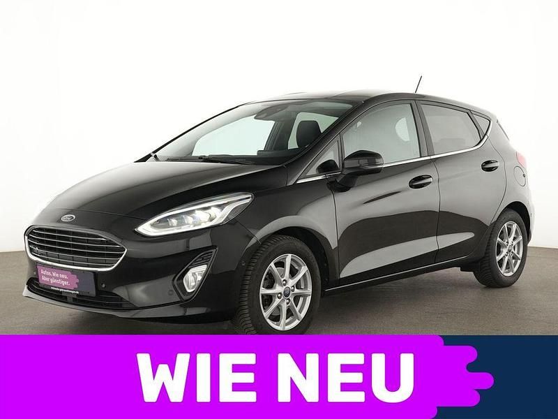 Obsidianschwarz Gebraucht 2021 Ford Fiesta Titanium X Kleinwagen | 12.953 € (Guter Preis) - Bild 1/4