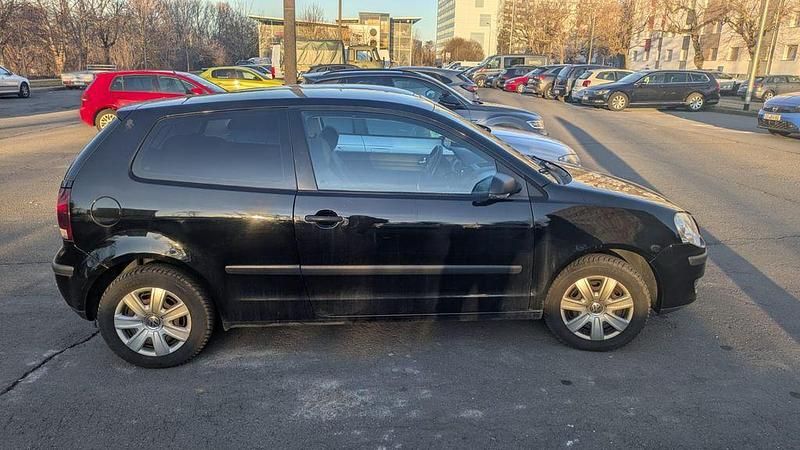 Gebraucht VW Polo Trendline 60 PS (44 kW) 2009 Schwarz Kleinwagen