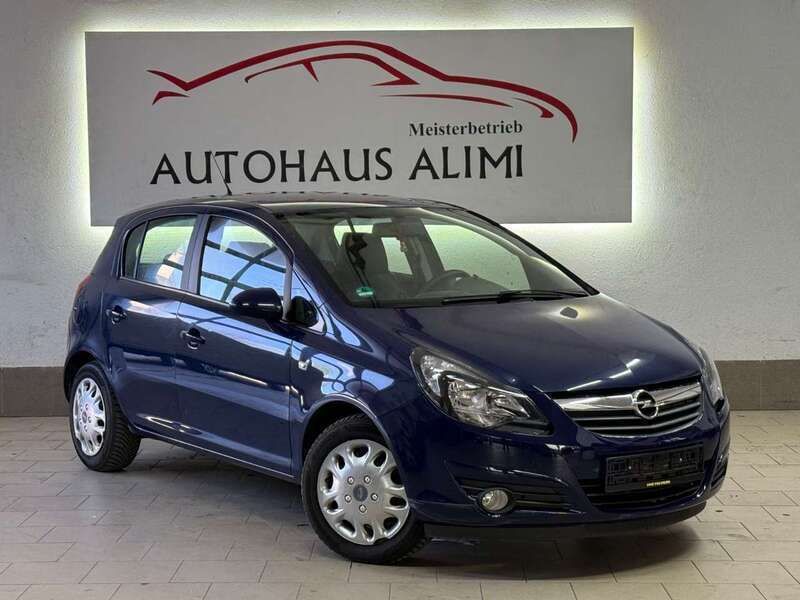 Blau Gebraucht 2009 Opel Corsa Innovation Kleinwagen | 2.480 € (Guter Preis) - Bild 1/4